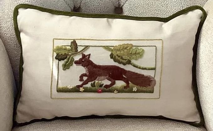 Ophelia's Fox Crewel Embroidery Kit – The Crewel Work Company